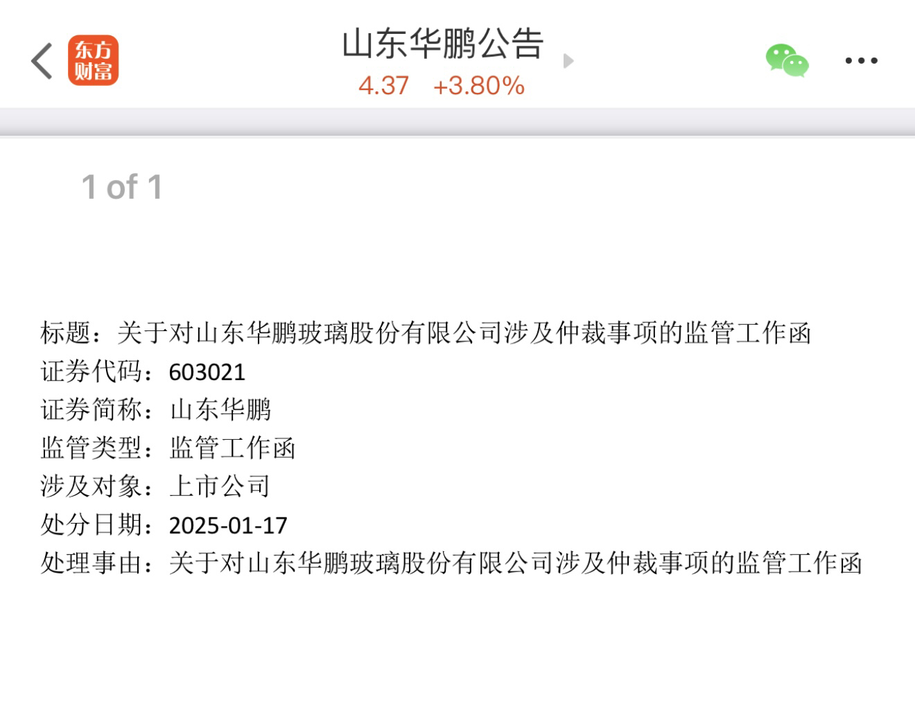 山东华鹏最新公告发布，关注最新动态与公告摘要